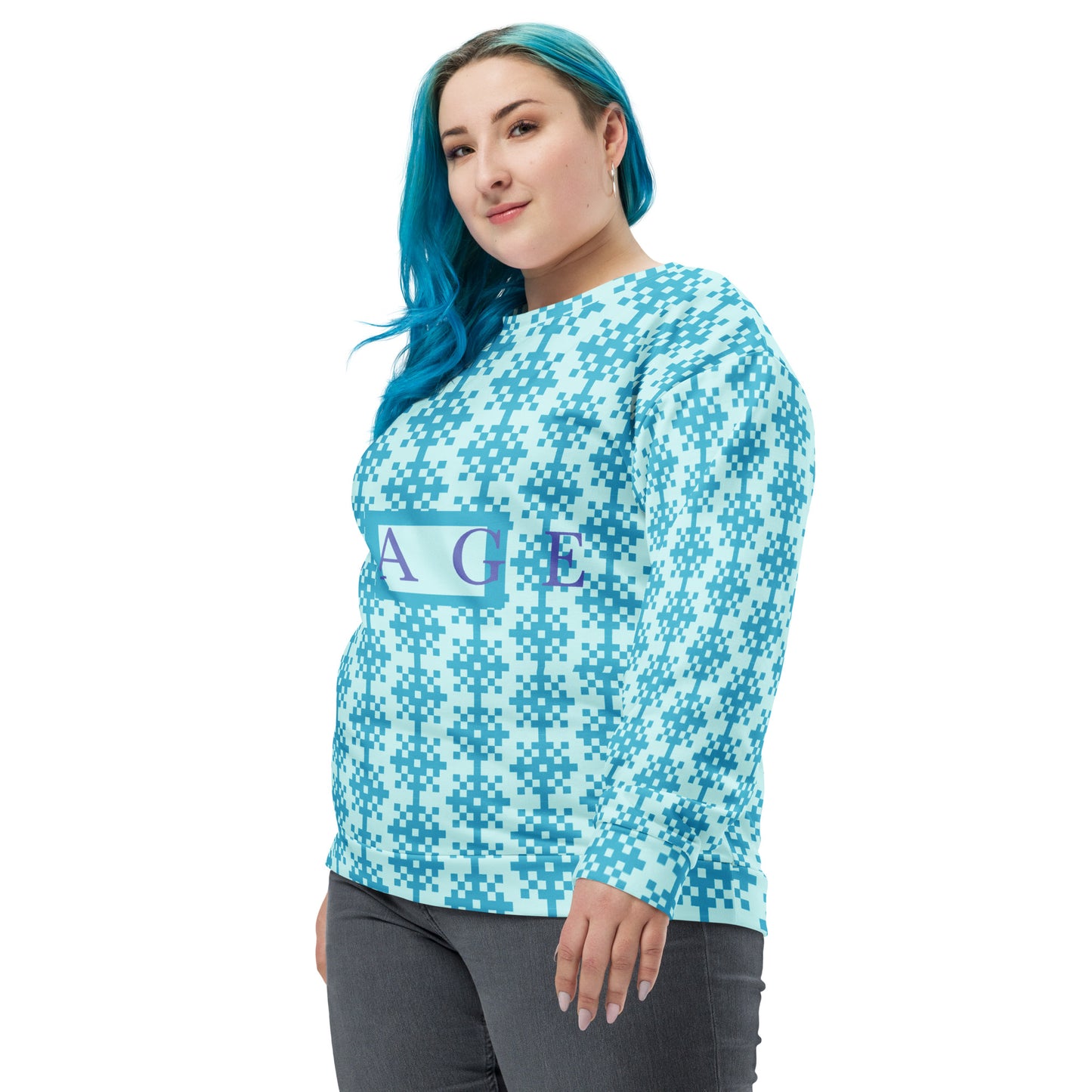 Frosty Blu Sweatshirt